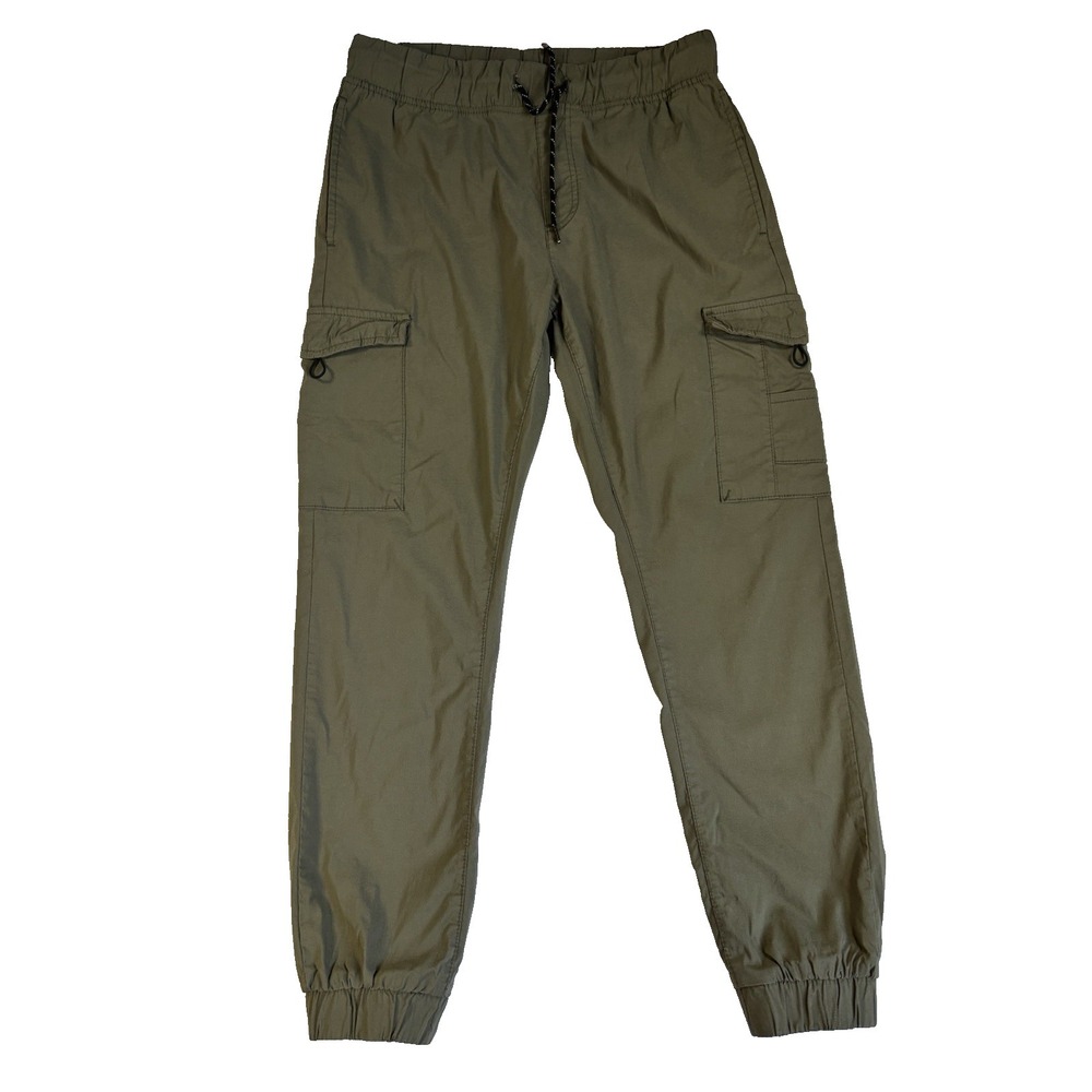 Ring‎ Of Fire Men's Med Army Green Cargo Joggers Gorpcore Utility Streetwear